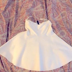 BCBG white skirt